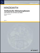 Symphonic Metamorphosis of Themes by Carl Maria von Weber Orchestra Scores/Parts sheet music cover